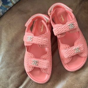 Chanel dad sandals, 2022